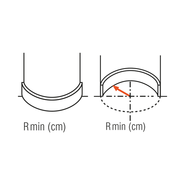 Orac PX198F Flexible Wall Panel Moulding 83mm x 20mm x 2m