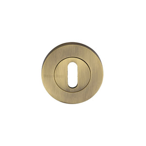Standard Key Escutcheon Round - RS2000 by M Marcus - Heritage Brass