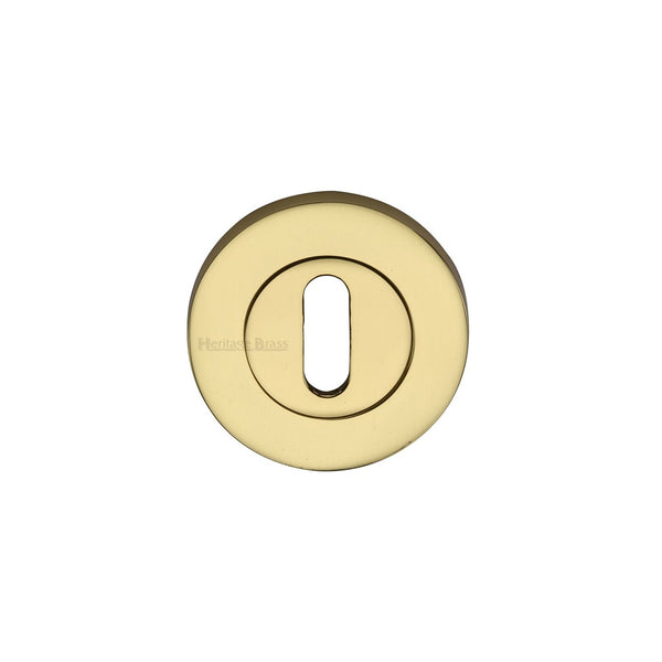 Standard Key Escutcheon Round - RS2000 by M Marcus - Heritage Brass