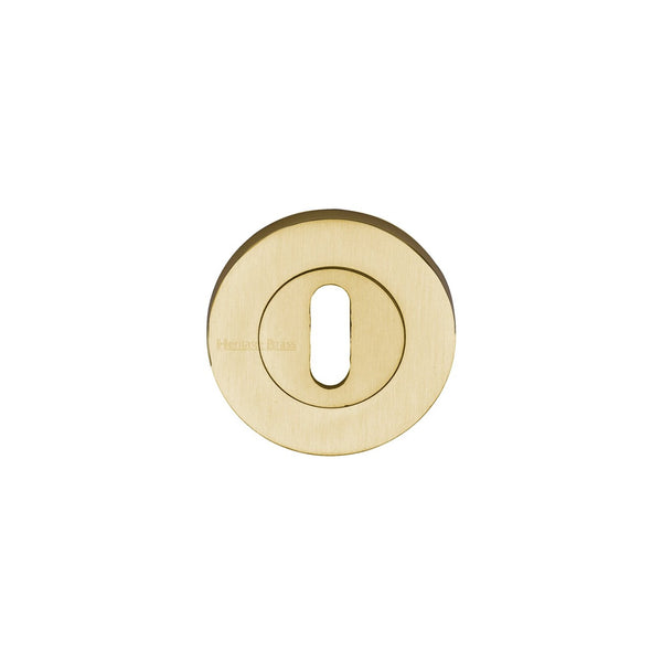 Standard Key Escutcheon Round - RS2000 by M Marcus - Heritage Brass