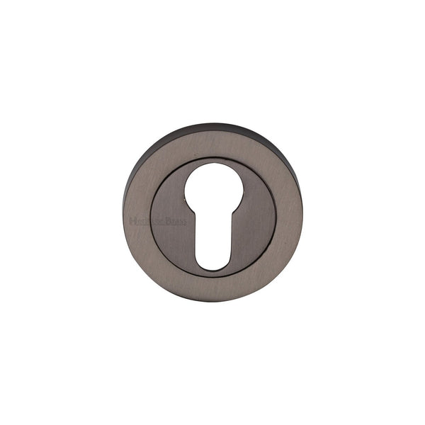 Euro Profile Cylinder Escutcheon Round - RS2004 by M Marcus - Heritage Brass