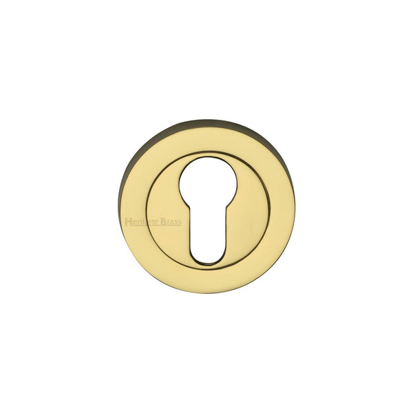 Euro Profile Cylinder Escutcheon Round - RS2004 by M Marcus - Heritage Brass