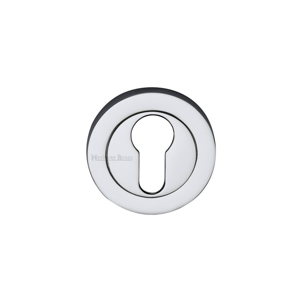 Euro Profile Cylinder Escutcheon Round - RS2004 by M Marcus - Heritage Brass