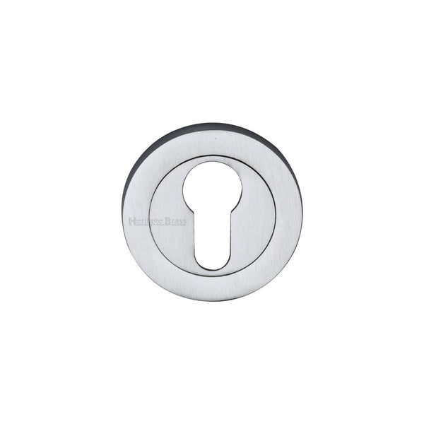 Euro Profile Cylinder Escutcheon Round - RS2004 by M Marcus - Heritage Brass