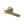 Phoenix Knurled Door Handle on Round Rose - Antique Brass