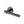 Phoenix Knurled Door Handle on Round Rose by M Marcus - Heritage Brass