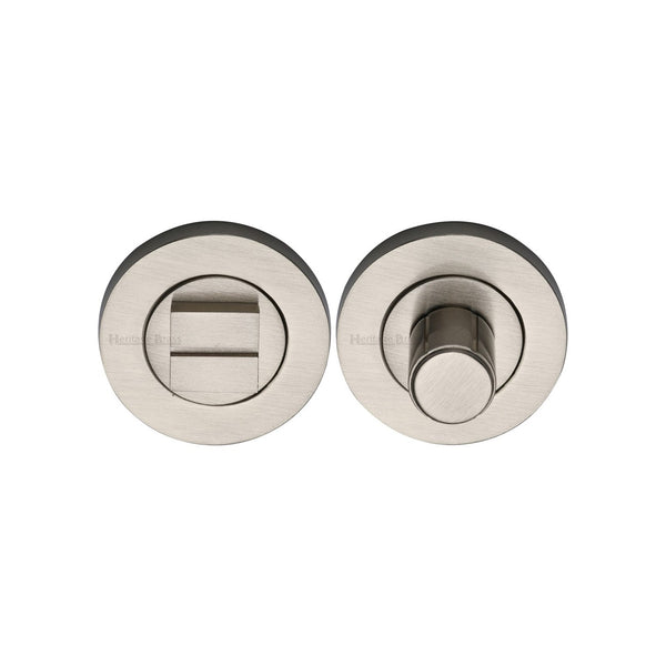 Round Bathroom Turn & Release - RS2030 by M Marcus - Heritage Brass