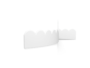 Orac S425F Scallop Flexible Multi-Purpose Moulding 150mm x 10mm x 2m
