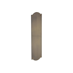 Shaped Fingerplate by M Marcus - Heritage Brass