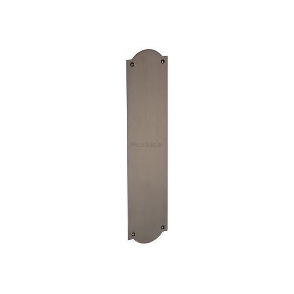 Shaped Fingerplate by M Marcus - Heritage Brass