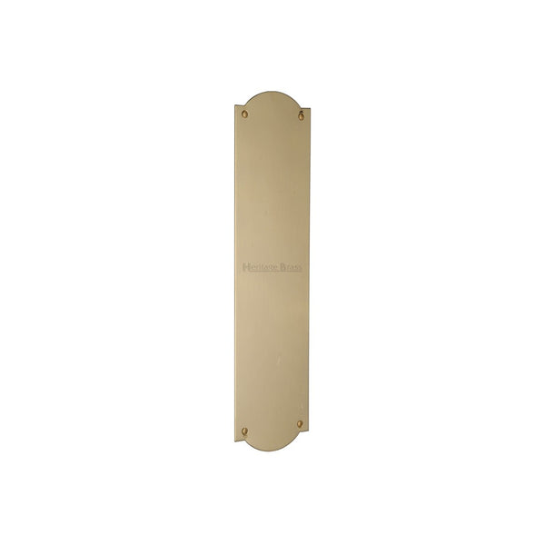 Shaped Fingerplate by M Marcus - Heritage Brass