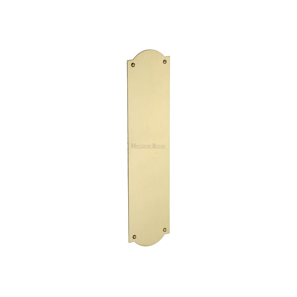 Shaped Fingerplate by M Marcus - Heritage Brass