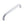 Aluminium 19mm D Shape Pull Handle Bolt Through Fixing F2 Finish 225x19mm Satin Anodised Aluminium