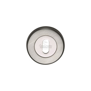 Sorrento Standard Key Escutcheon Round by M Marcus - Heritage Brass