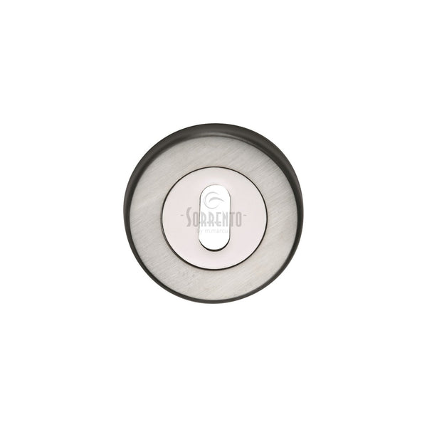 Sorrento Standard Key Escutcheon Round by M Marcus - Heritage Brass