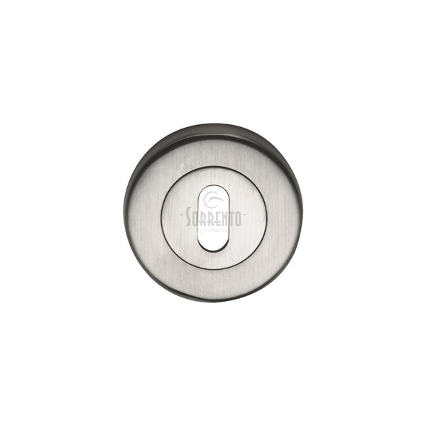 Sorrento Standard Key Escutcheon Round by M Marcus - Heritage Brass