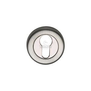 Sorrento Euro Profile Cylinder Escutcheon Round by M Marcus - Heritage Brass