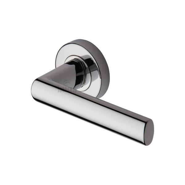Sorrento Luca Door Handle on Plate by M Marcus - Heritage Brass