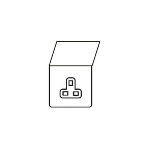 Elite Floor Socket Satin Brass, FT04 Switches & Sockets, FT04 - Single Floor Socket Unswitched (13 Amp) by Heritage Brass By M-Marcus