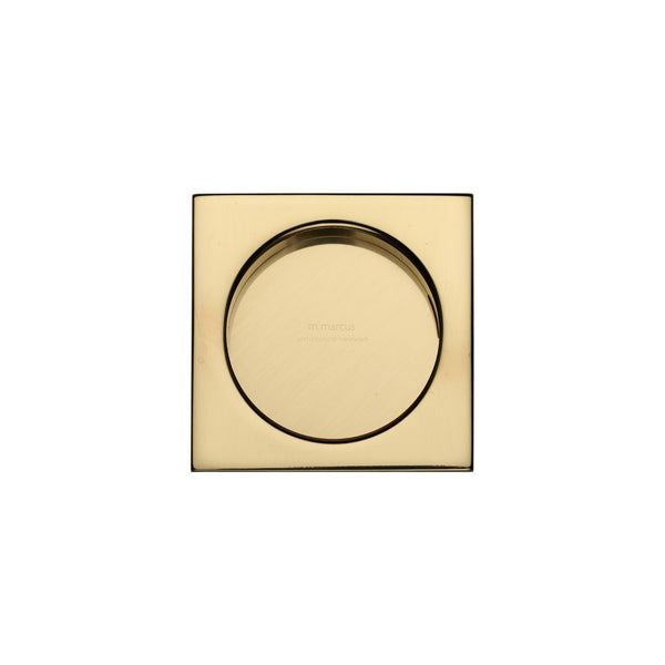 Square Flush Pull by M Marcus - Heritage Brass