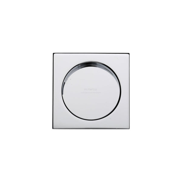 Square Flush Pull by M Marcus - Heritage Brass