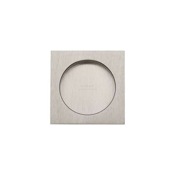 Square Flush Pull by M Marcus - Heritage Brass