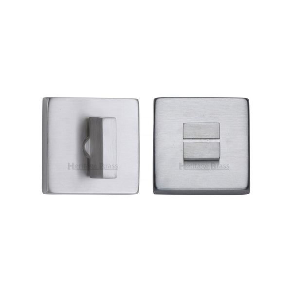 Square Bathroom Turn & Release - SQ4035 by M Marcus - Heritage Brass
