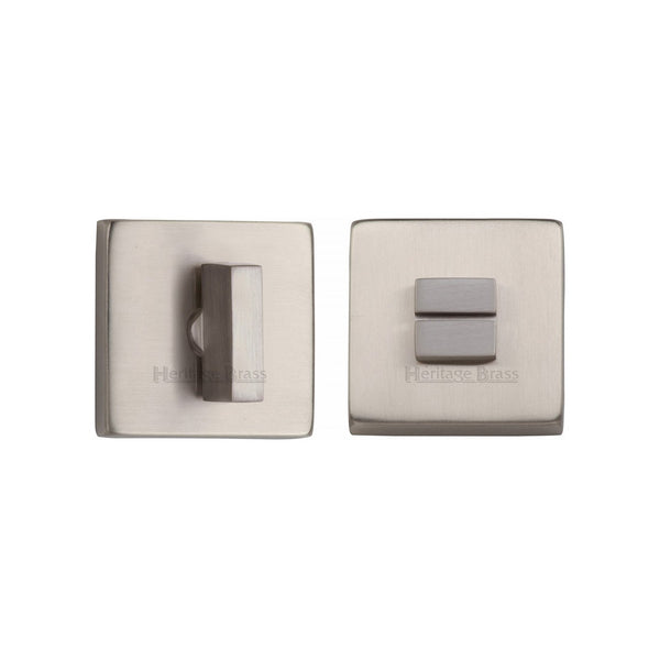 Square Bathroom Turn & Release - SQ4035 by M Marcus - Heritage Brass