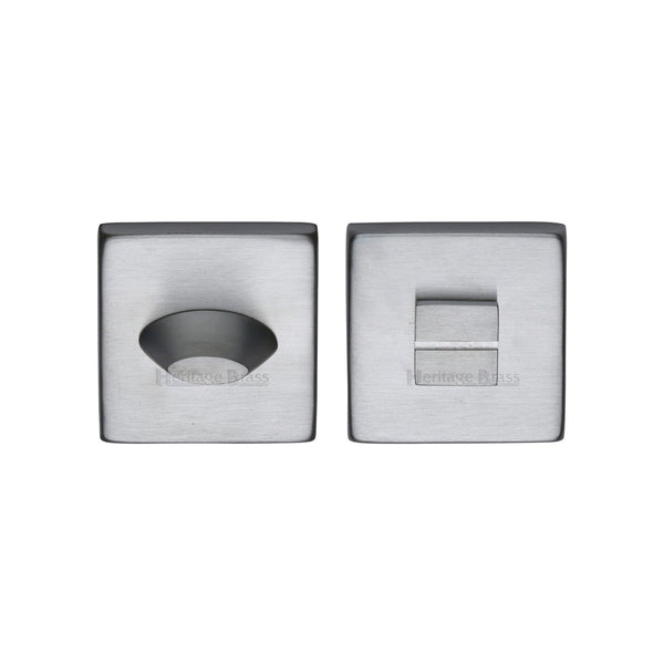 Square Bathroom Turn & Release - SQ4043 by M Marcus - Heritage Brass