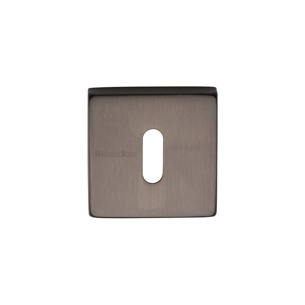 Standard Key Escutcheon Square - SQ5002 by M Marcus - Heritage Brass