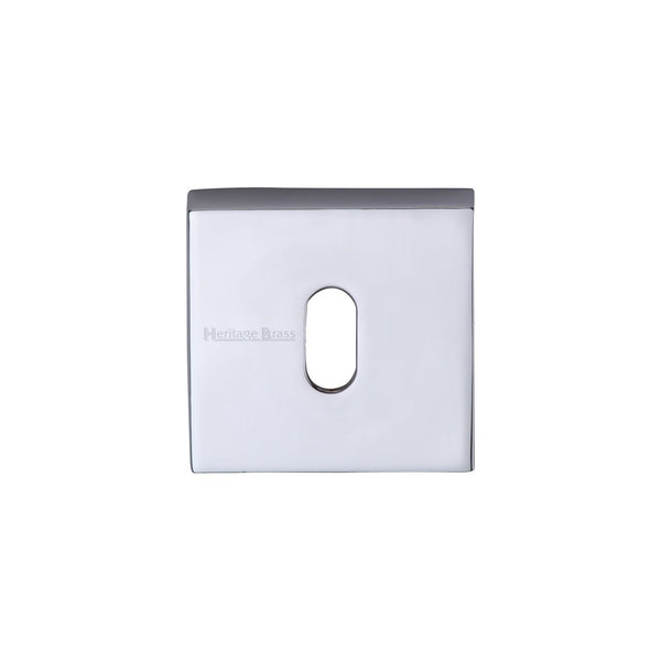 Standard Key Escutcheon Square - SQ5002 by M Marcus - Heritage Brass