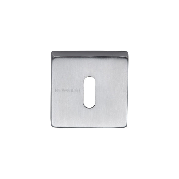 Standard Key Escutcheon Square - SQ5002 by M Marcus - Heritage Brass