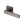 Delta Sq Door Handle on Square Rose by M Marcus - Heritage Brass