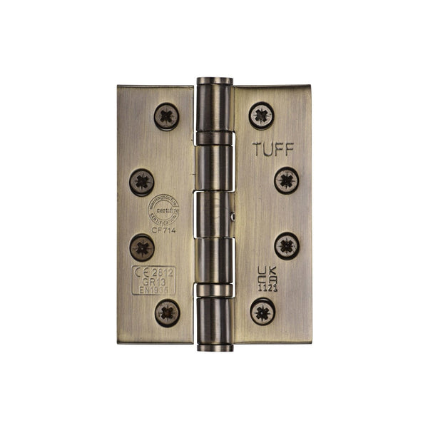 Stainless Steel Line Hinge SS-4X3 - Antique Brass