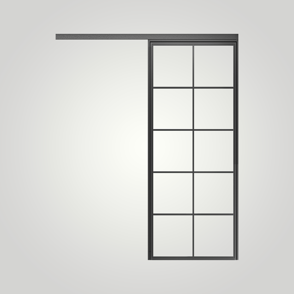 STEELUX DOORS® "ELITE-10 LITE" single sliding door