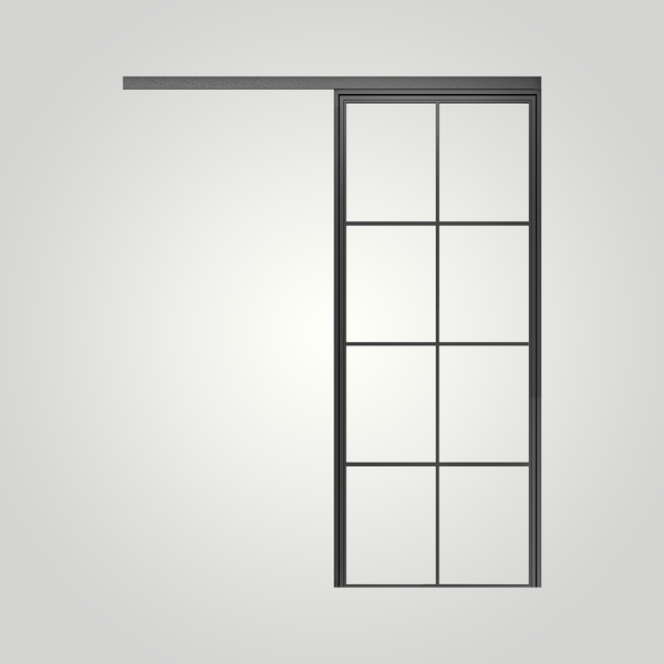 STEELUX DOORS® "ELITE-8 LITE" single sliding door