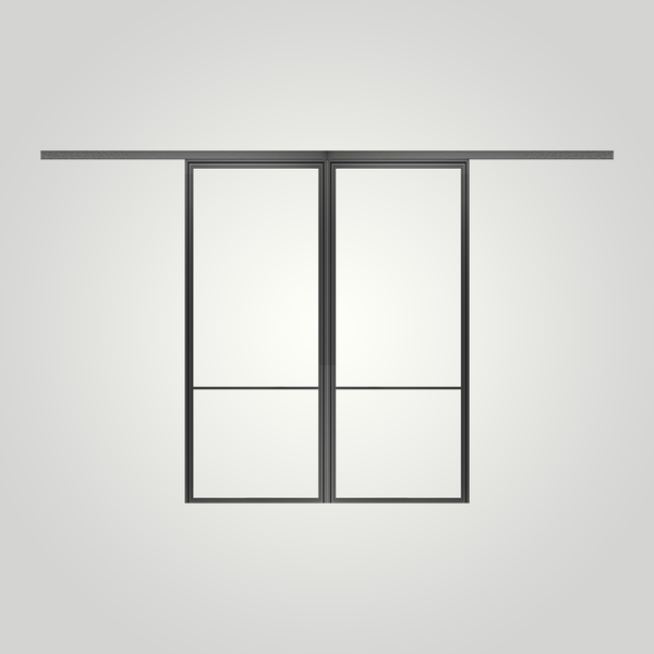 STEELUX DOORS® "GIO-2 LITE" double sliding doors