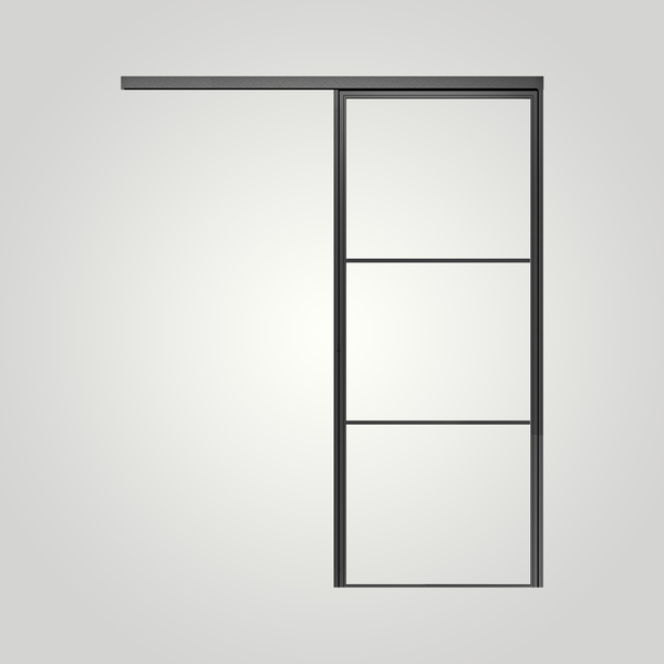 STEELUX DOORS® "GIO-3 LITE" single sliding door