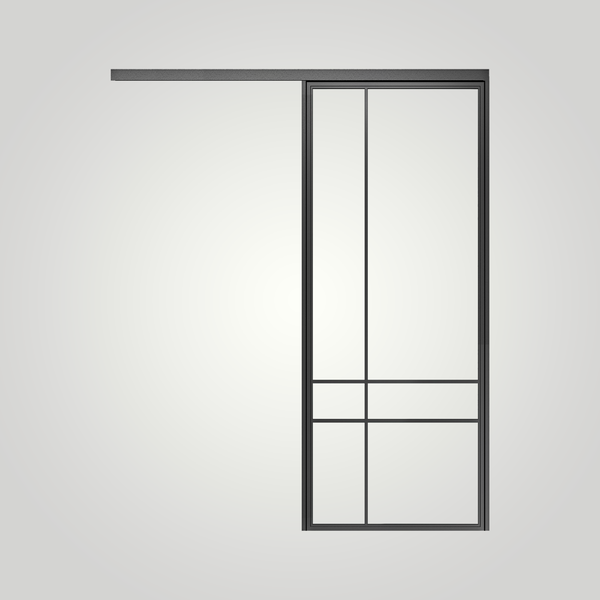 STEELUX DOORS® "LINCOLN" single sliding door