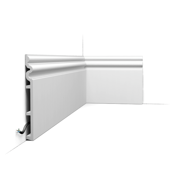 Orac SX193 Skirting Board 250mm x 22mm x 2m – Duropolymer