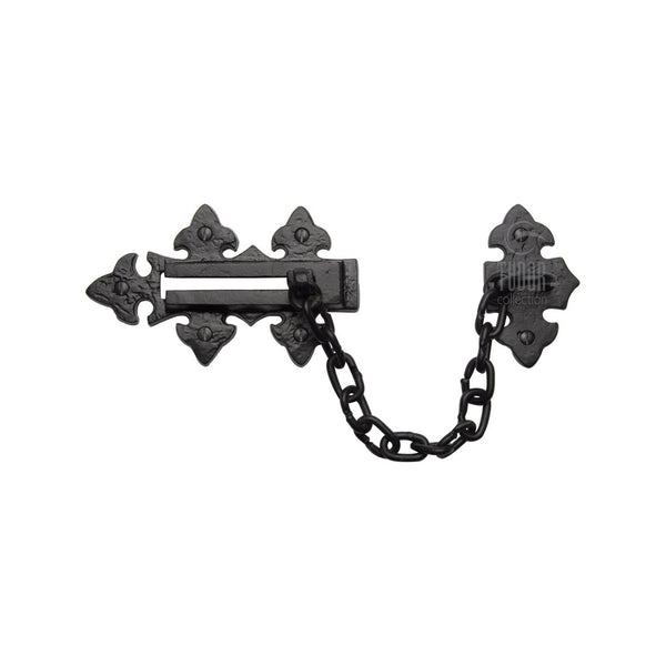 Tudor Door Chain Black Iron by M Marcus - Heritage Brass