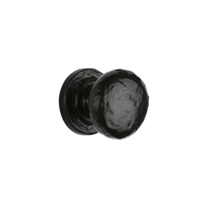 Tudor Rustic Round Cabinet Knob by M Marcus - Heritage Brass