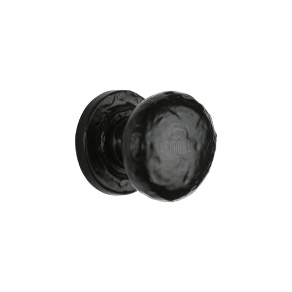 Tudor Rustic Round Cabinet Knob by M Marcus - Heritage Brass