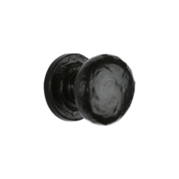 Tudor Rustic Round Cabinet Knob by M Marcus - Heritage Brass