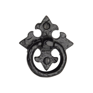 Tudor Cabinet Ring Pull - Black Antique