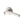 Tiffany Door Handle on Round Rose by M Marcus - Heritage Brass