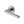 Trident Door Handle on Round Rose by M Marcus - Heritage Brass