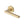 Trident Door Handle on Round Rose by M Marcus - Heritage Brass