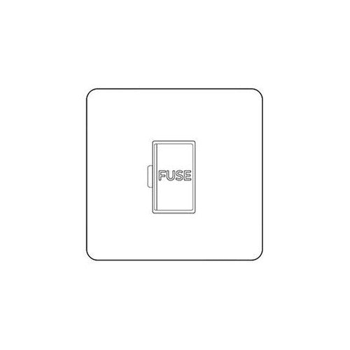 Victorian Polished Brass Switches & Sockets, V - Unswitched Spur (13 Amp) by Heritage Brass By M-Marcus