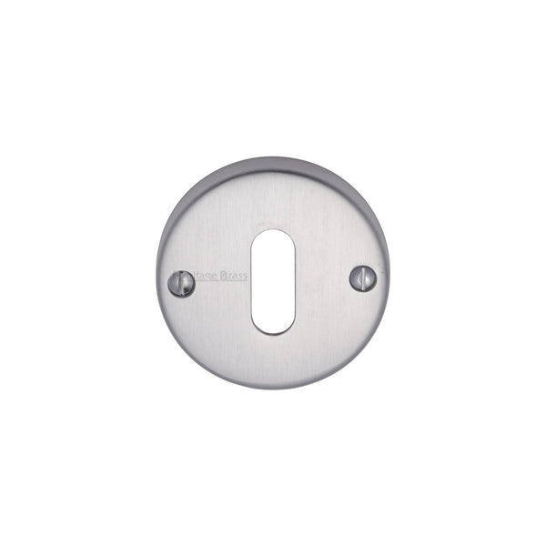 Standard Key Escutcheon Round - V1014 by M Marcus - Heritage Brass
